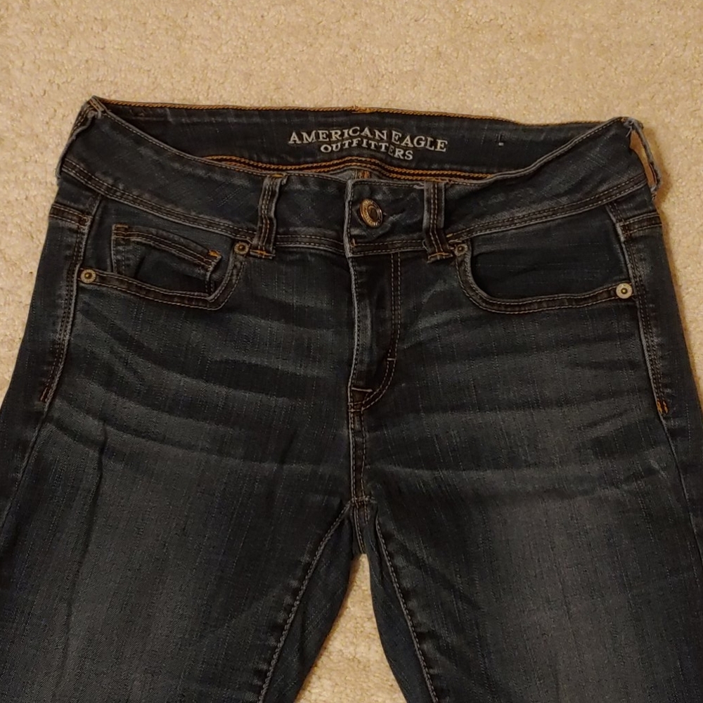 American Eagle worn Jeans
